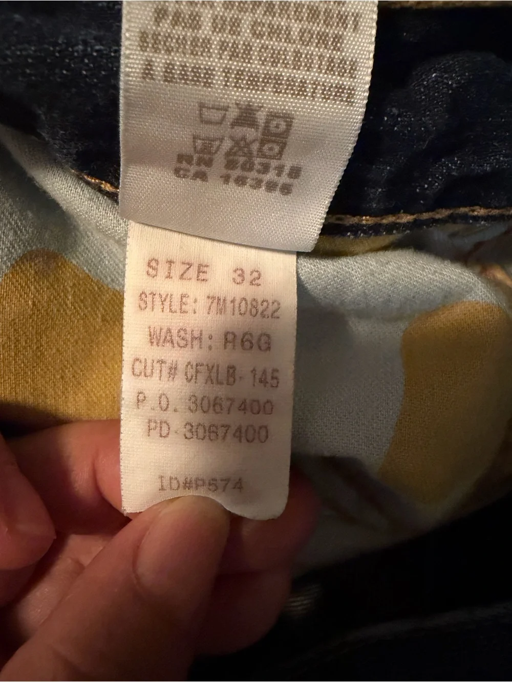 Lucky Brand classic straight